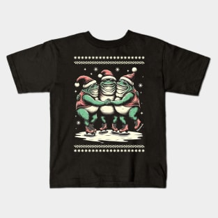 Festive Froggie Kids T-Shirt